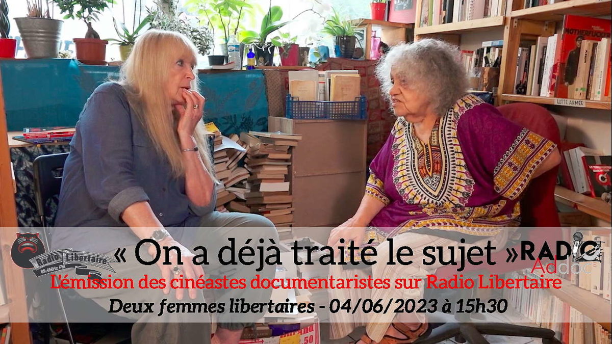 Deux femmes libertaires sur Radio-Addoc